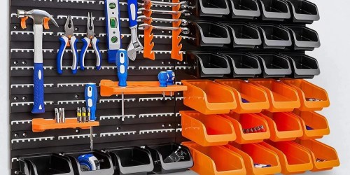 Wall Mounted Storage Rack & Tool Organizer ONLY $29.99 Shipped (Great Gift for Dad)