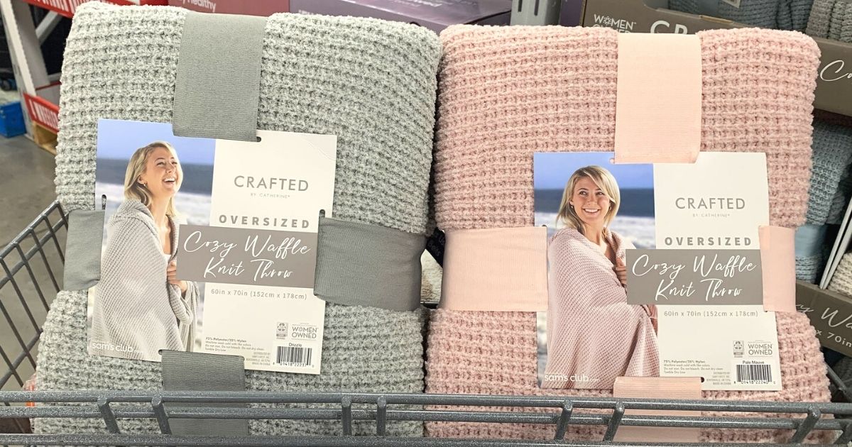 Crafted by Catherine 60x70 Cozy Knit Throw