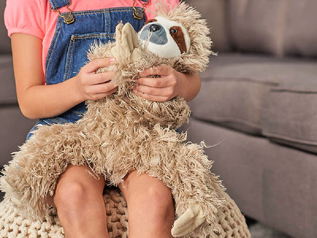 Wild Republic Cuddlekins Three-Toed Sloth 12-Inch Plush