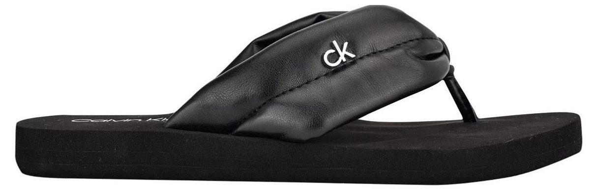 Calvin Klein Women's Cushy Puffy Flip Flop Sandals