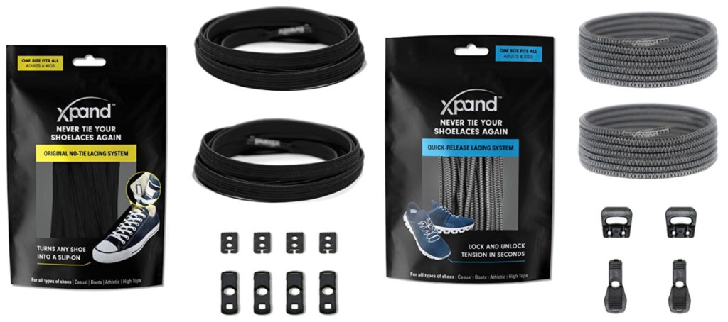 xpand no ties shoe laces packs