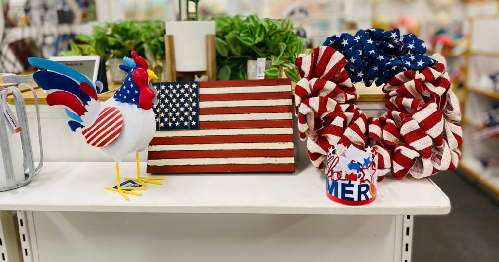 americana decor at kohls in store