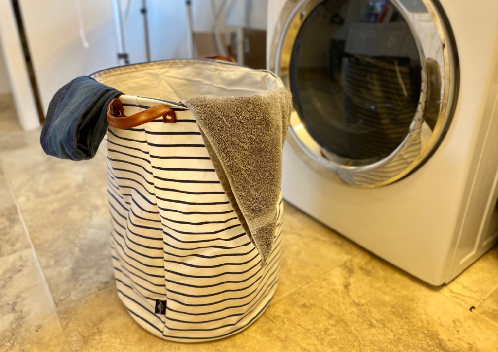 collapsible laundry basket from amazon