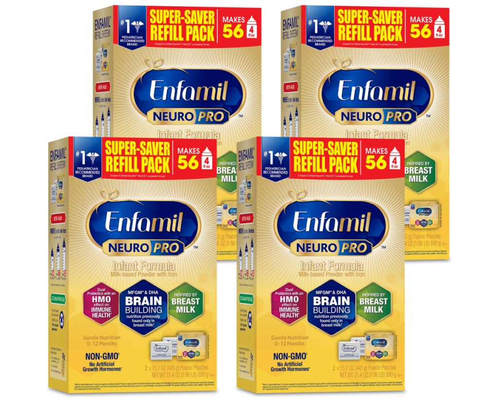 enfamil neuro pro 4 pack