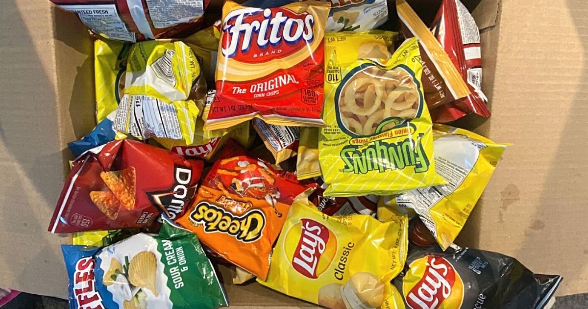 box of frito chips