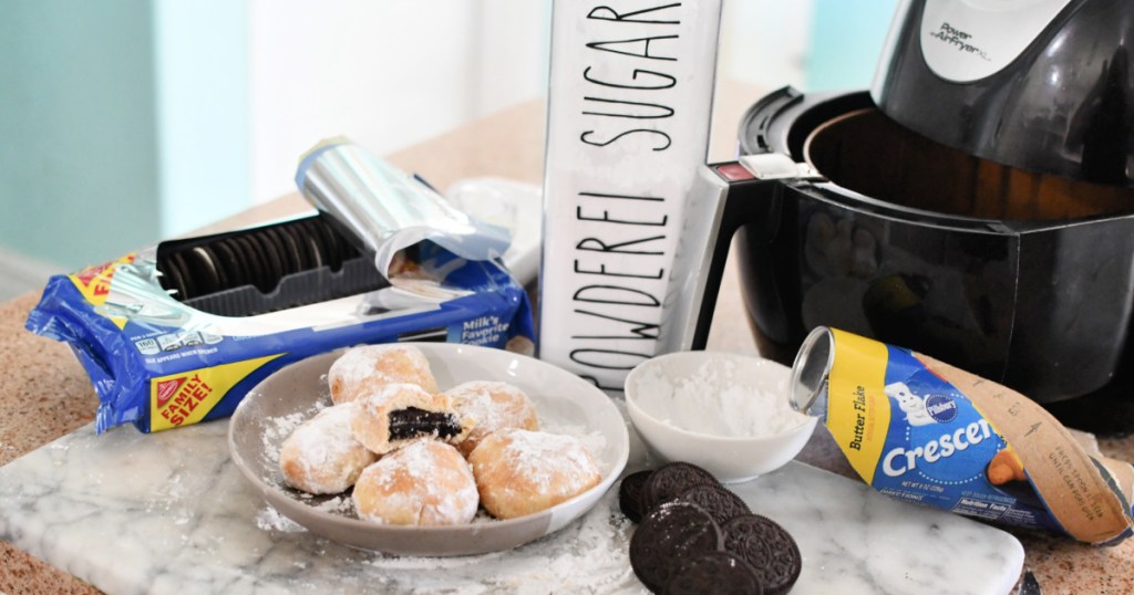 ingredients to make air fryer oreos