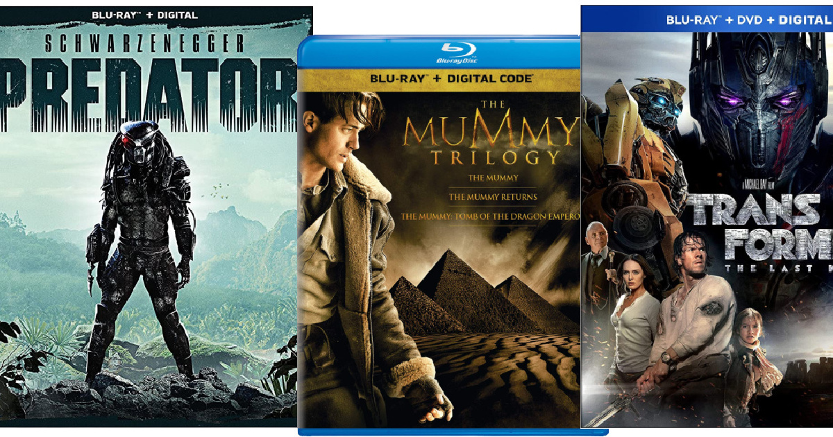 stock images of movie bluray covers