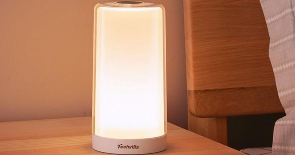 Techvilla table tamp on nightstand