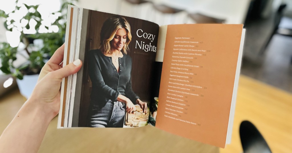 inside pages of a cookbook