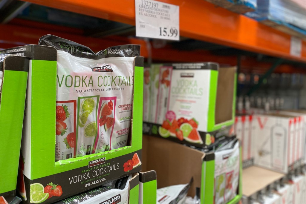 vodka cocktail pops in store