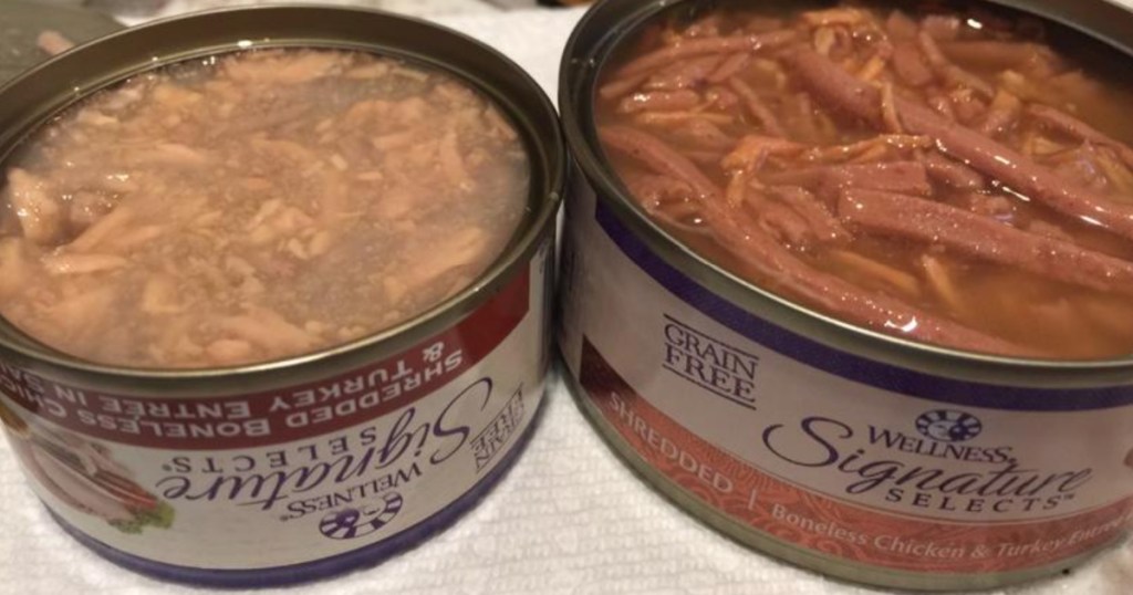 wellness core wet cat food