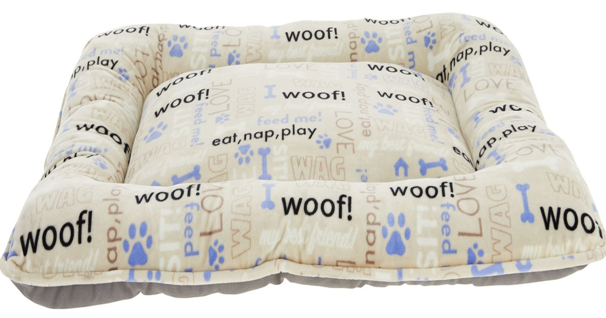 stock image of pet bed pillow