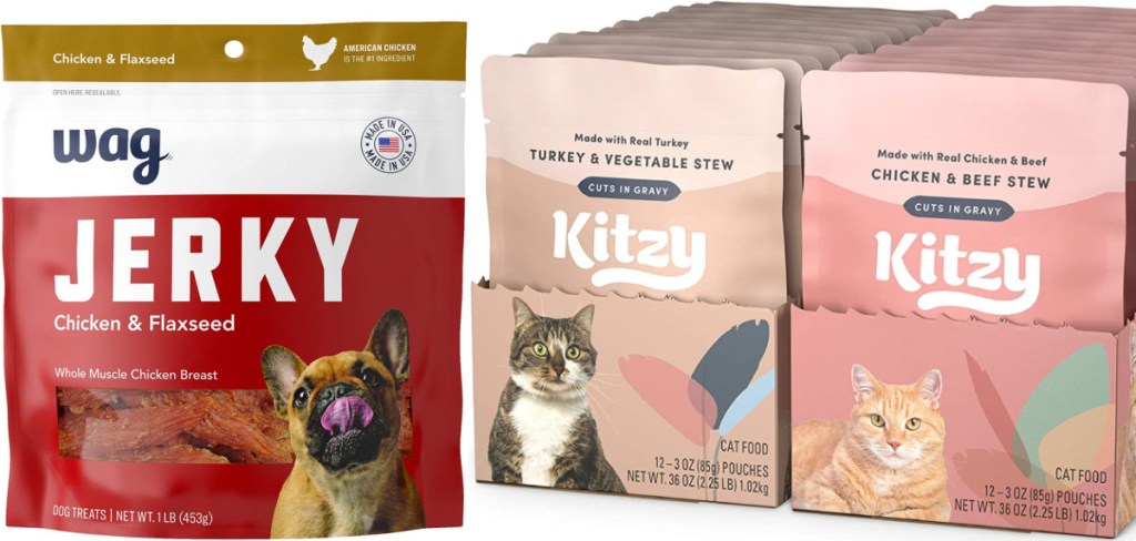 amazon wag brand pet food