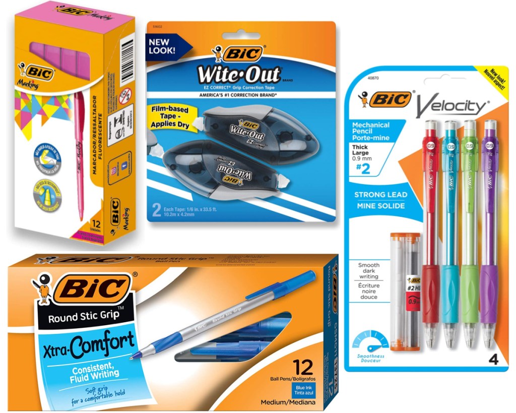 BIC school supplies