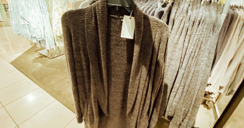 barefoot dream open front cardigan