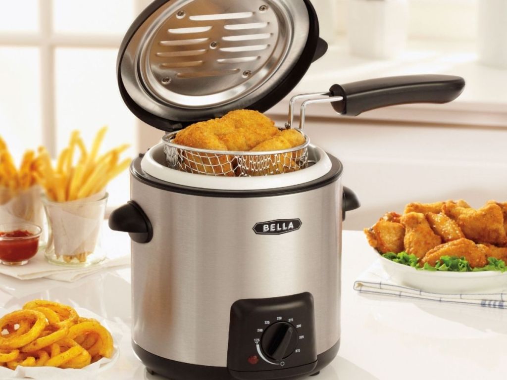 Bella stainless steel deep fryer