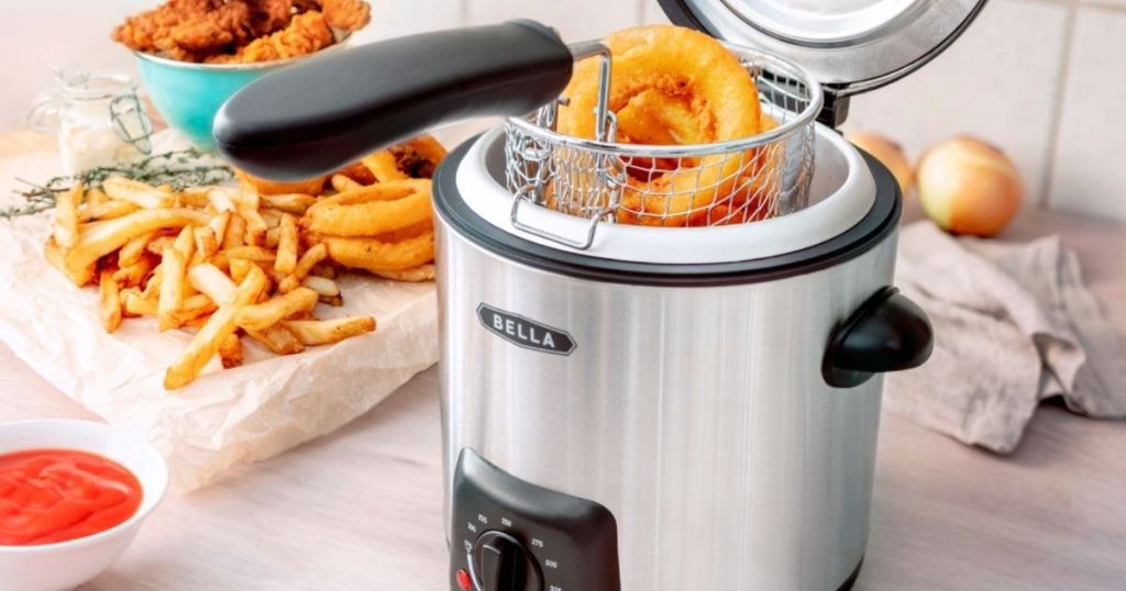 Bella stainless steel deep fryer