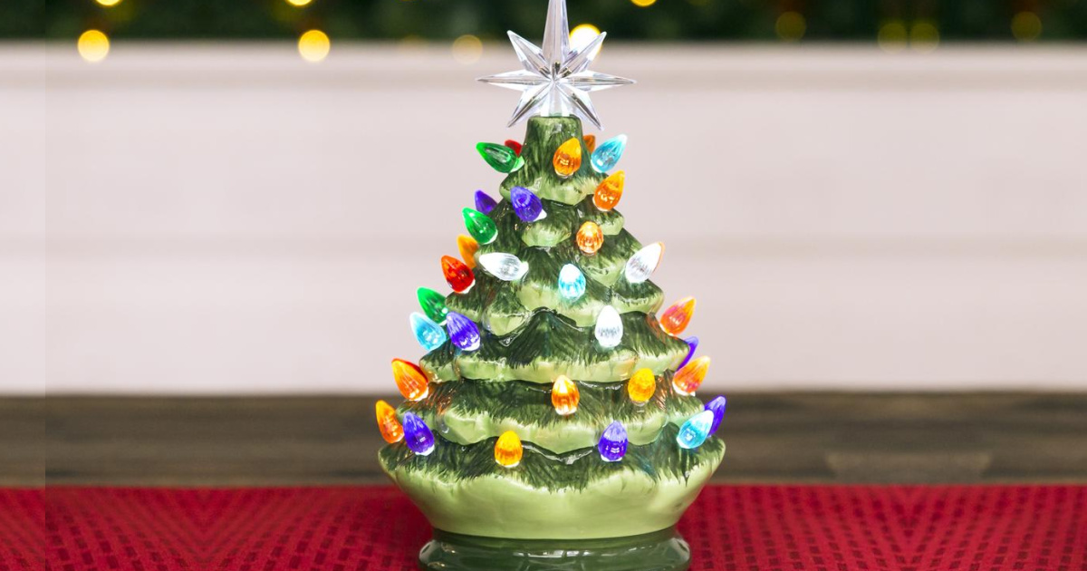 ceramic christmas tree