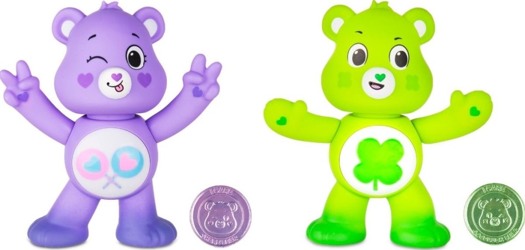 two Care Bears Figures
