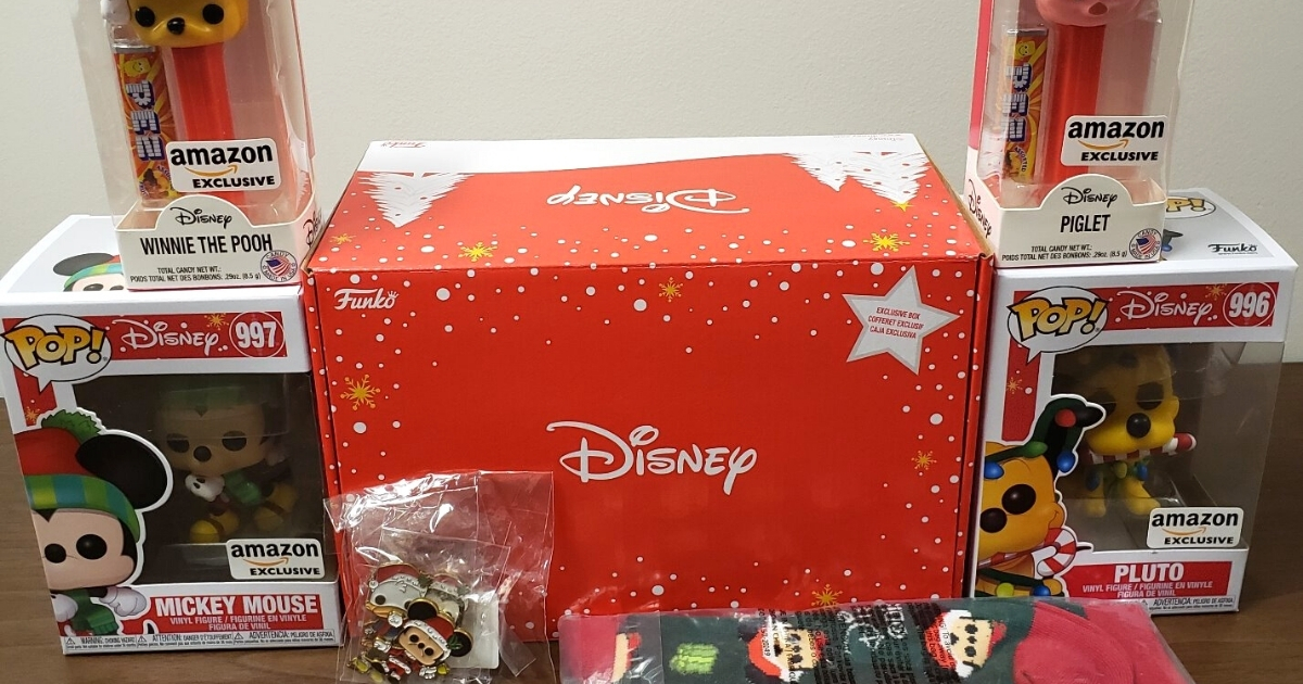 Funko Pop Disney Holiday Collectors Box