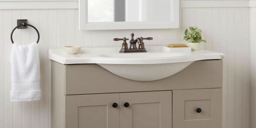 45% Off Bathroom & Kitchen Faucets + Free Shipping on HomeDepot.com