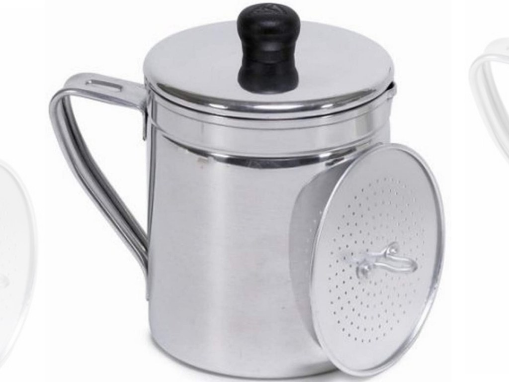 IMUSA USA 1.5 Quart Aluminum Grease Dispenser