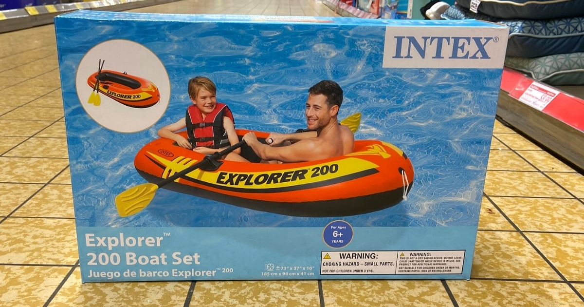 Intex Explorer Inflatable Boat Series