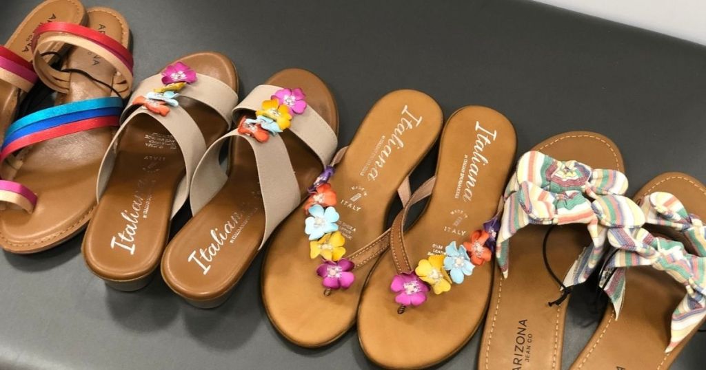 women's sandals in store