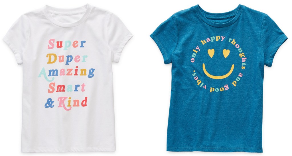 girls graphic tees