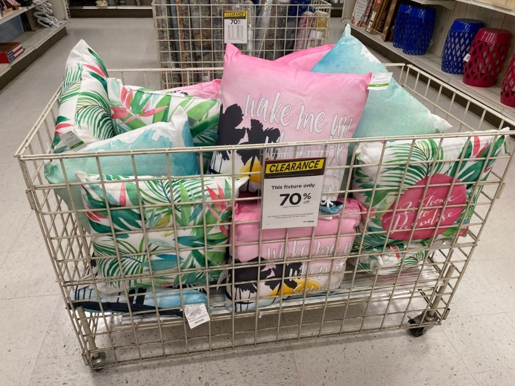 Outdoor Pillows at Michaels