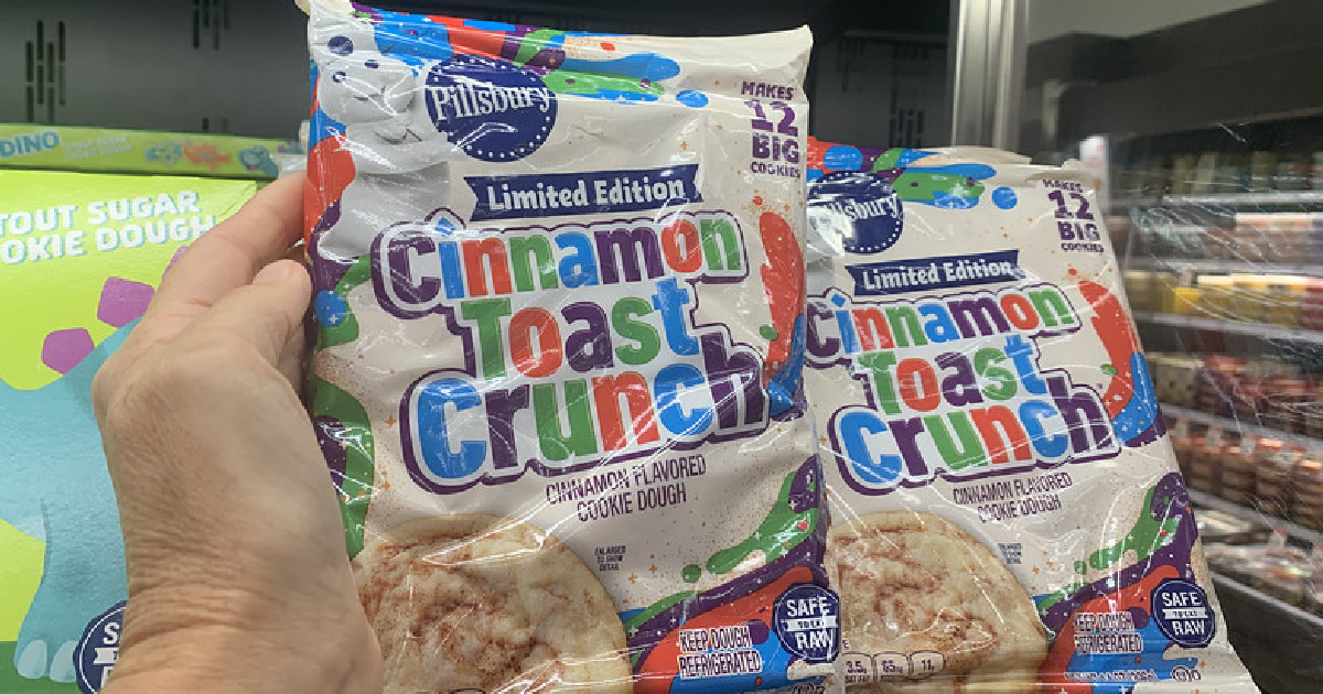 Pillsbury Cinnamon Toast Crunch Flavored Cookie Dough