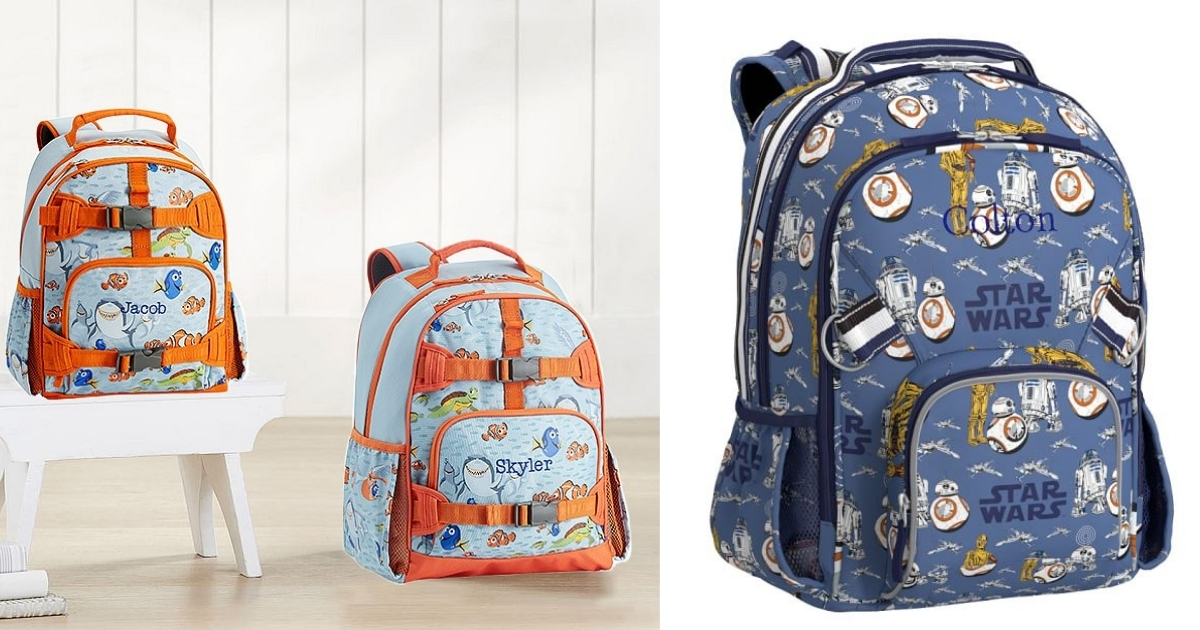 Pottery Barn Kids backpacks