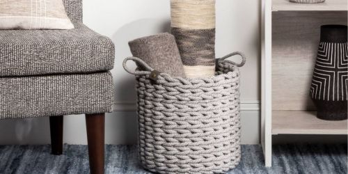 Project 62 Woven Rope Storage Baskets from $7.70 on Target.com (Regularly $14) | Online Only