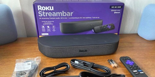 Roku Streambar Media Player $89 Shipped on Amazon (Reg. $130) – Includes Voice Remote!