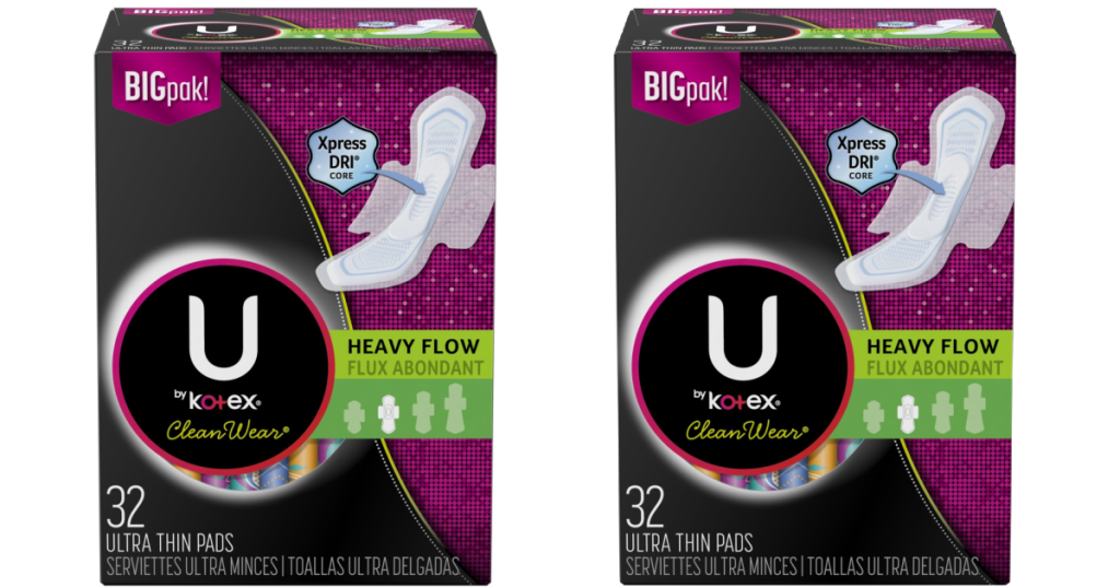 U by Kotex Cleanwear Pads