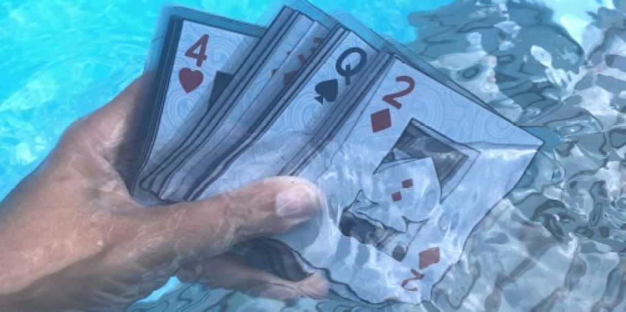 These Highly-Rated Waterproof Playing Cards are Just $6.60 on Amazon (Great for Pool Days & Vacation)