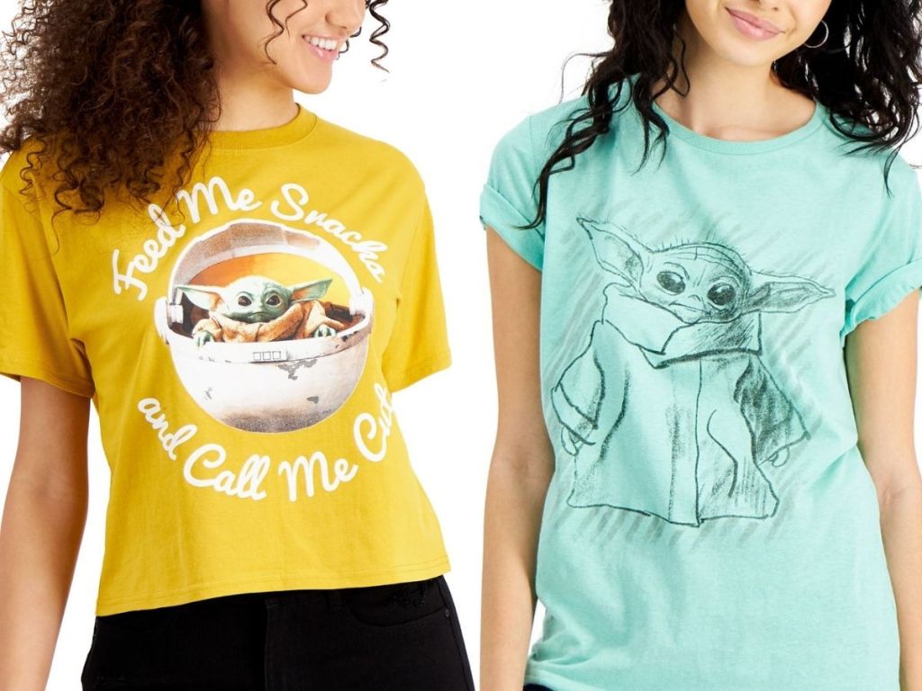 Women's Disney T-Shirts with Grogu 