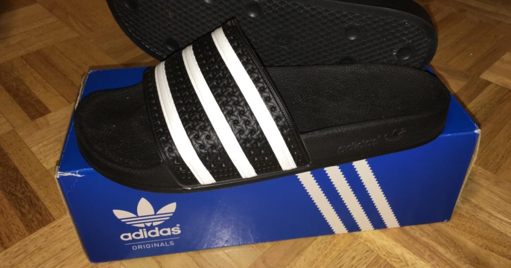 adidas slides w/ box