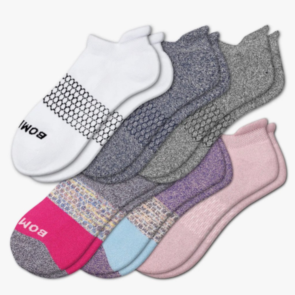 various bombas socks stock photo