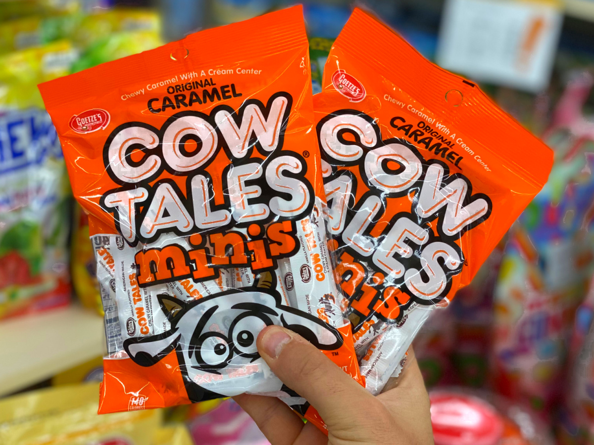 holding cow tales candy 90s snacks
