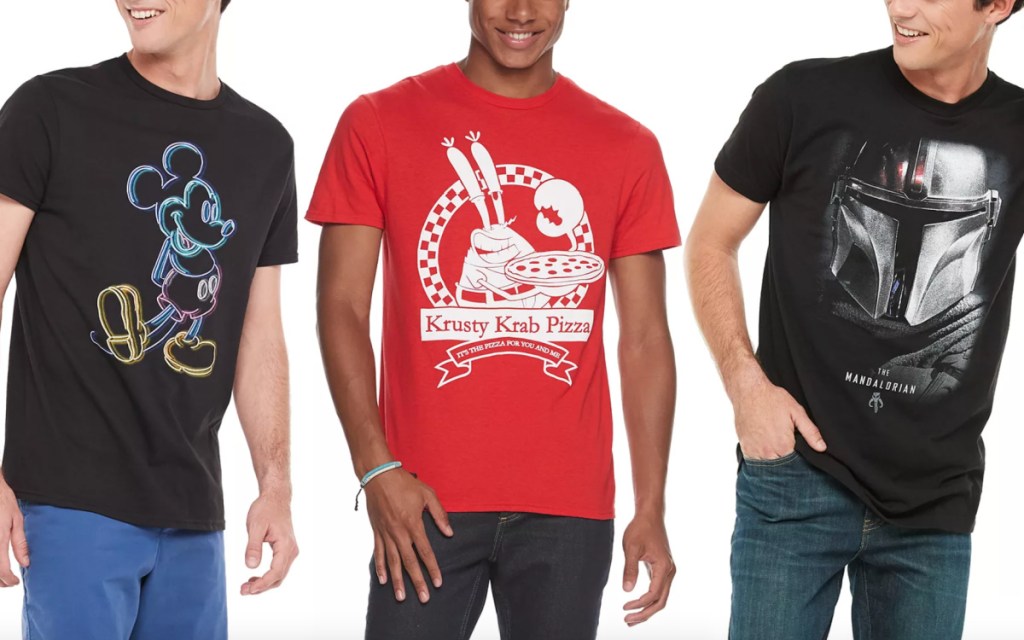 disney graphic tees