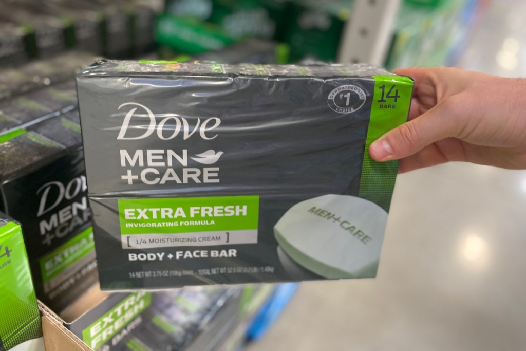 dove mens soap