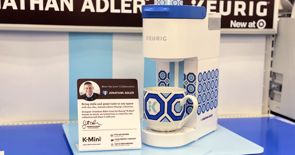 mini keurig machine on display at target