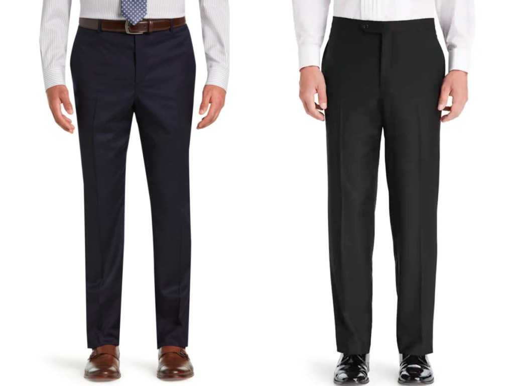 men wearing dress pants