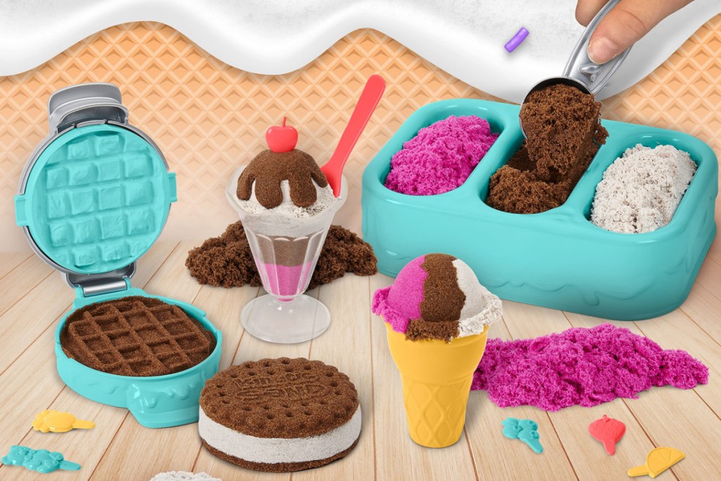 kinetic sand ice cream
