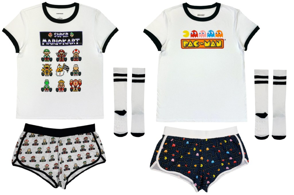 macys paceman and Mario kart pjs