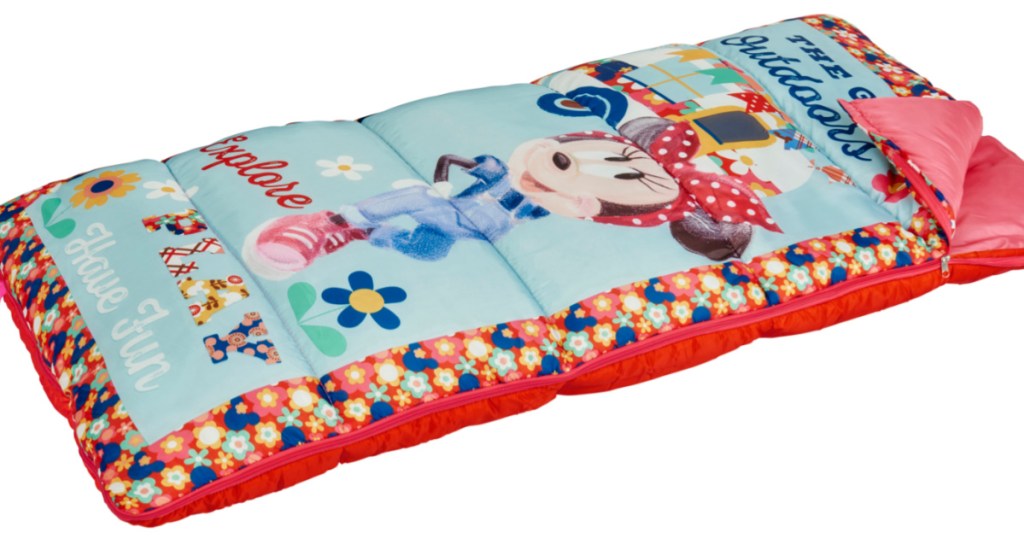 minnie mouse sleeping bag