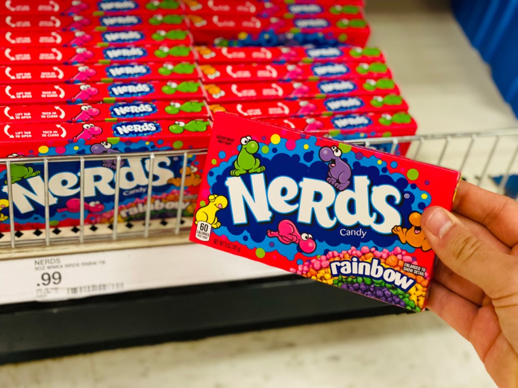 nerds display at target