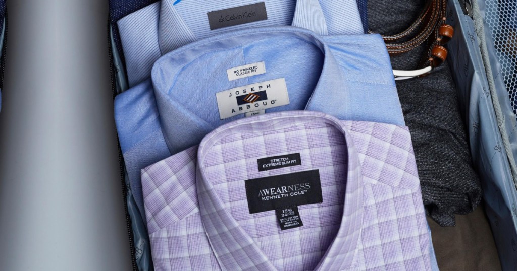 purple mens dress shirt