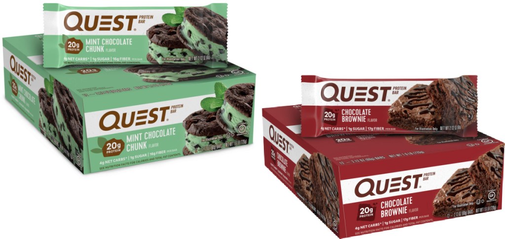 quest nutrition protein bars